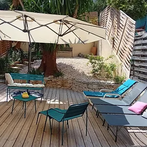 Nice- Gairaut - Jardin Prive- Grand F1 Lumineux-piscine Collective Appartement